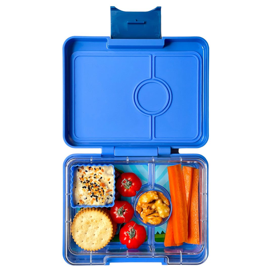 Yumbox Snack Surf Blue (Bandeja Dinosaurio)