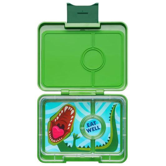 Yumbox Snack Jurassic Green (Bandeja Dinosaurio)