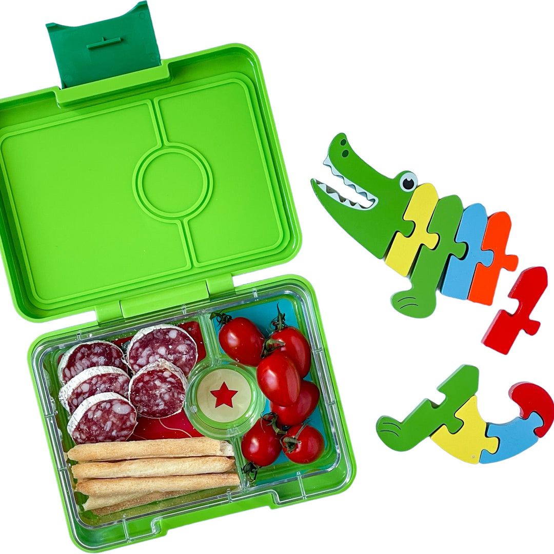 Yumbox Snack Jurassic Green (Bandeja Dinosaurio)