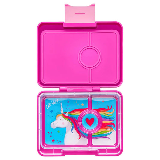 Yumbox Snack Malibú Purple (Bandeja Unicornio Mágico)