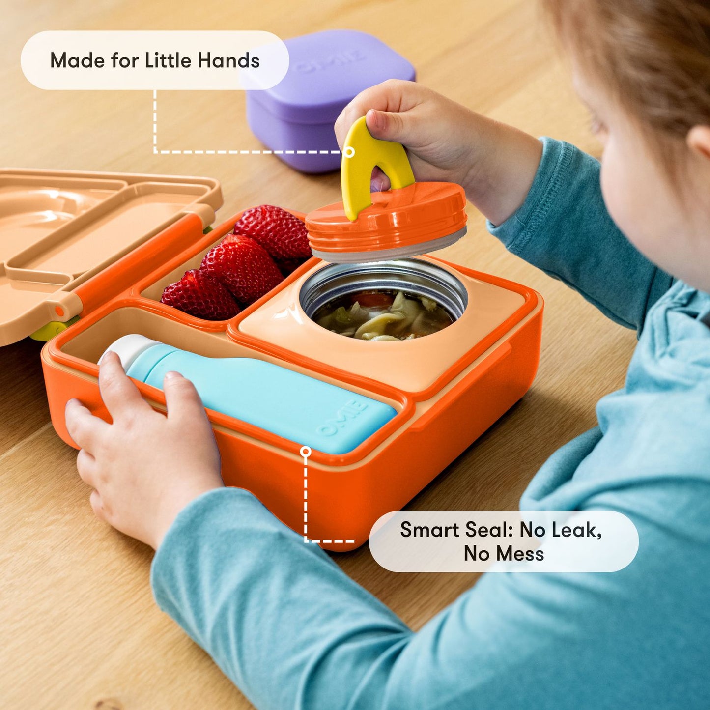 Omiebox Poppy Orange