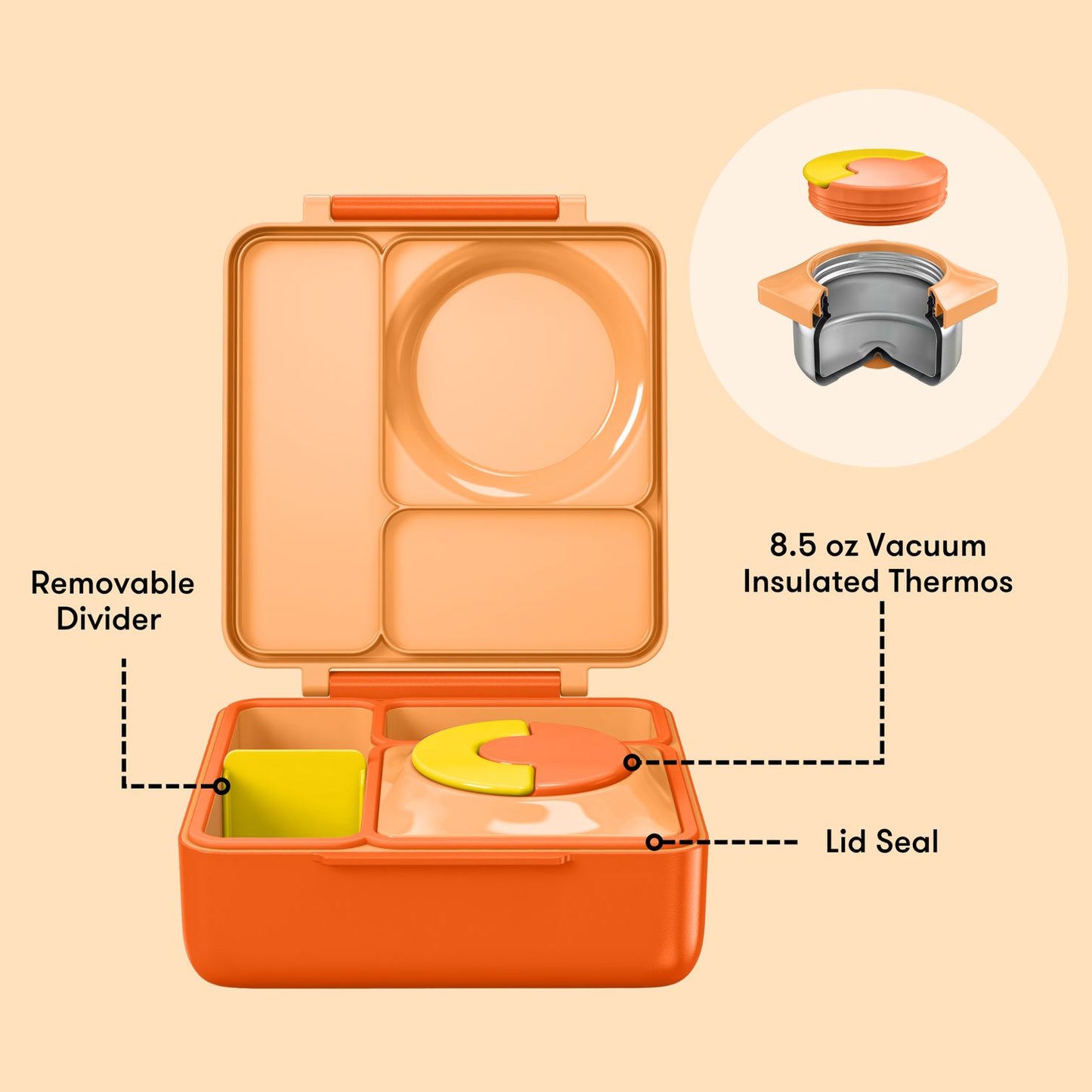 Omiebox Poppy Orange