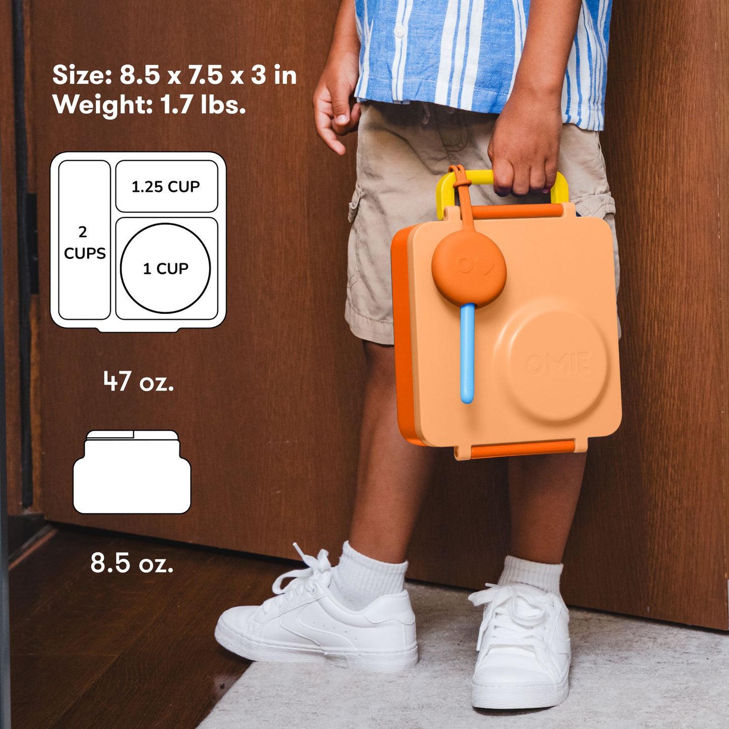 Omiebox Poppy Orange