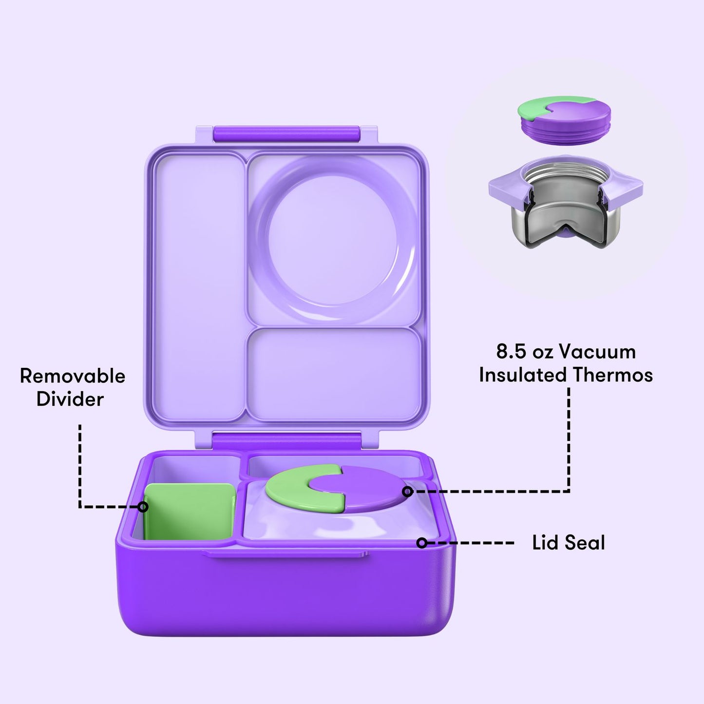 Omiebox Lilac Purple