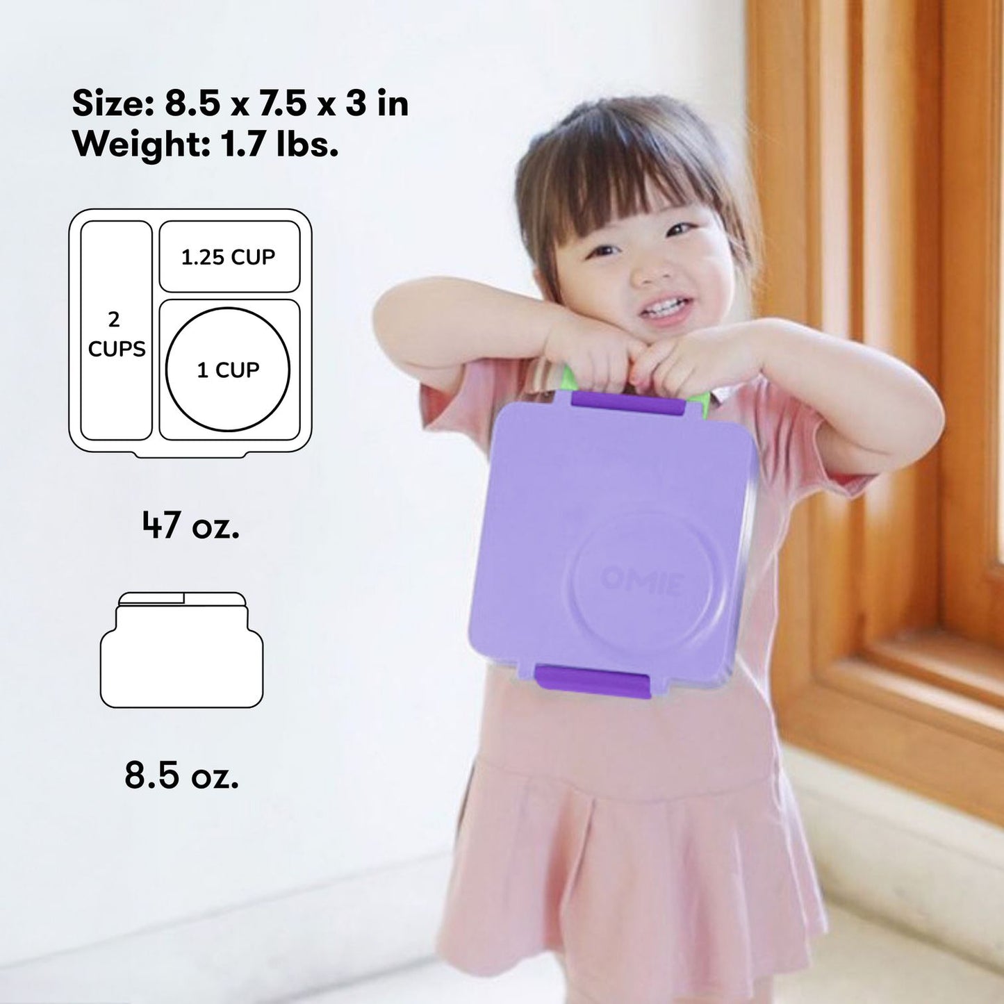 Omiebox Lilac Purple