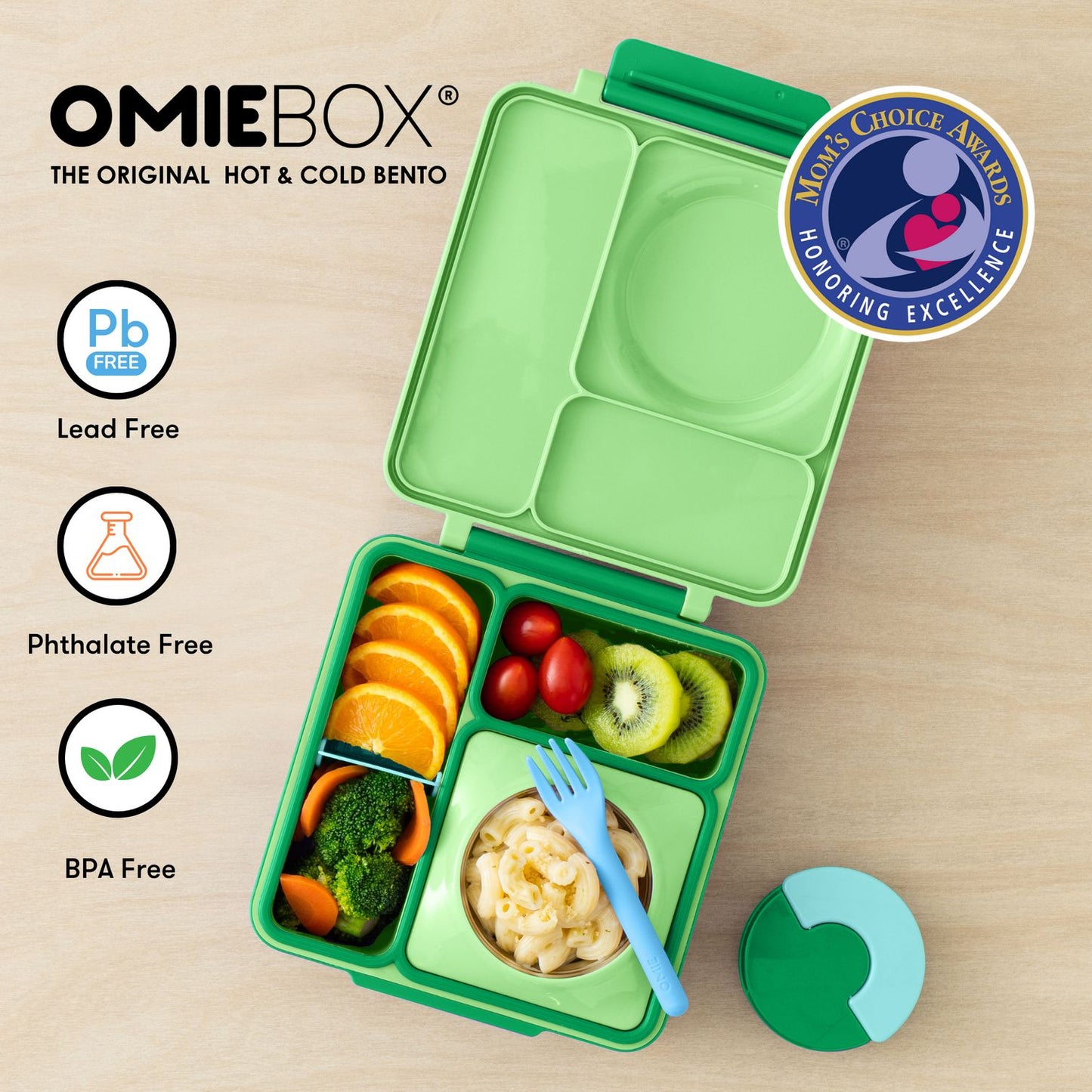 Omiebox Apple Green