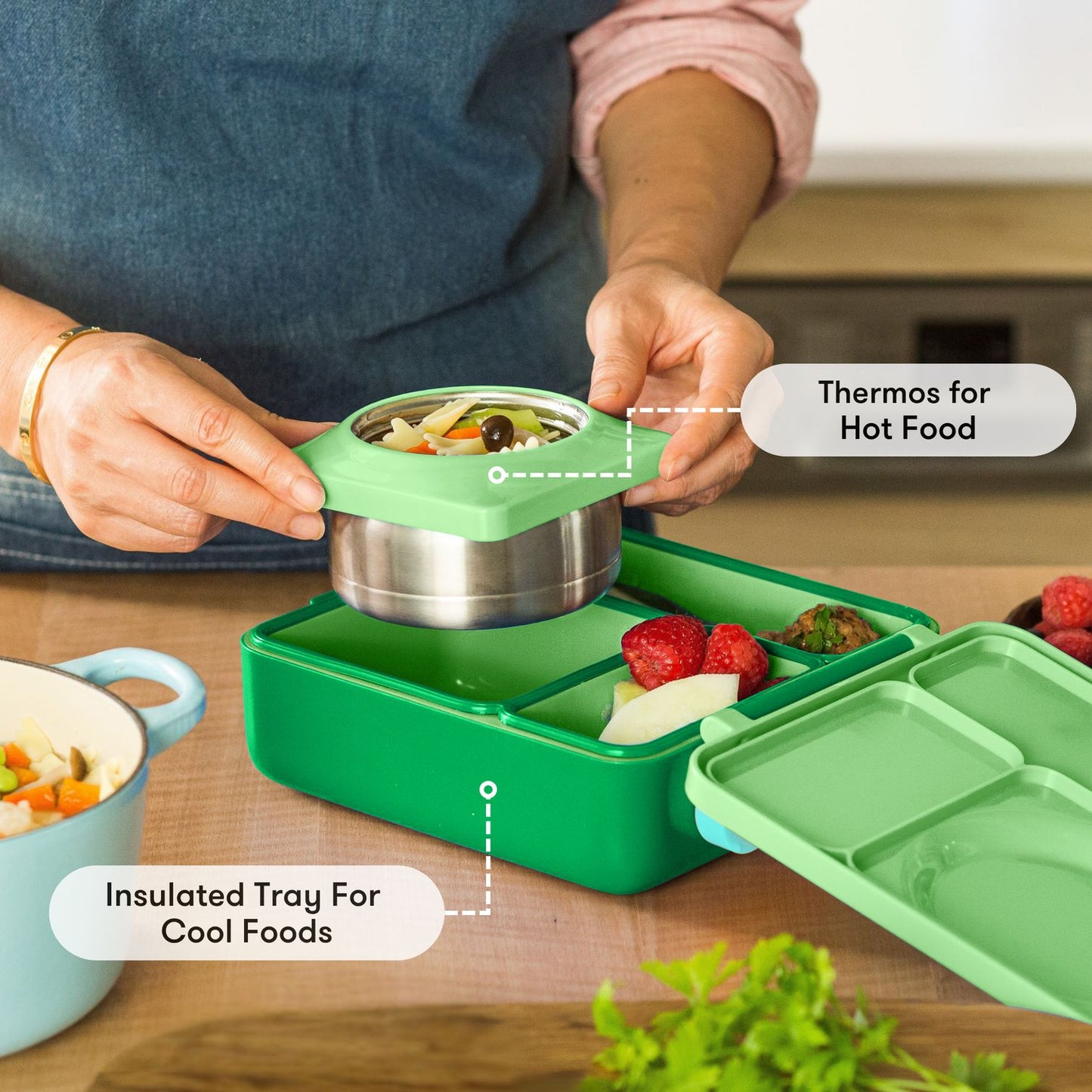 Omiebox Apple Green