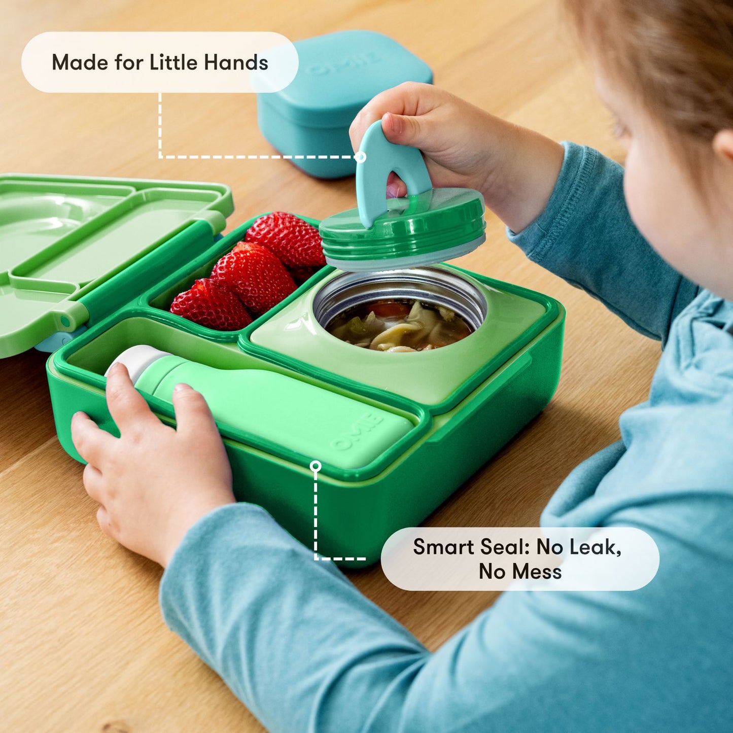 Omiebox Apple Green