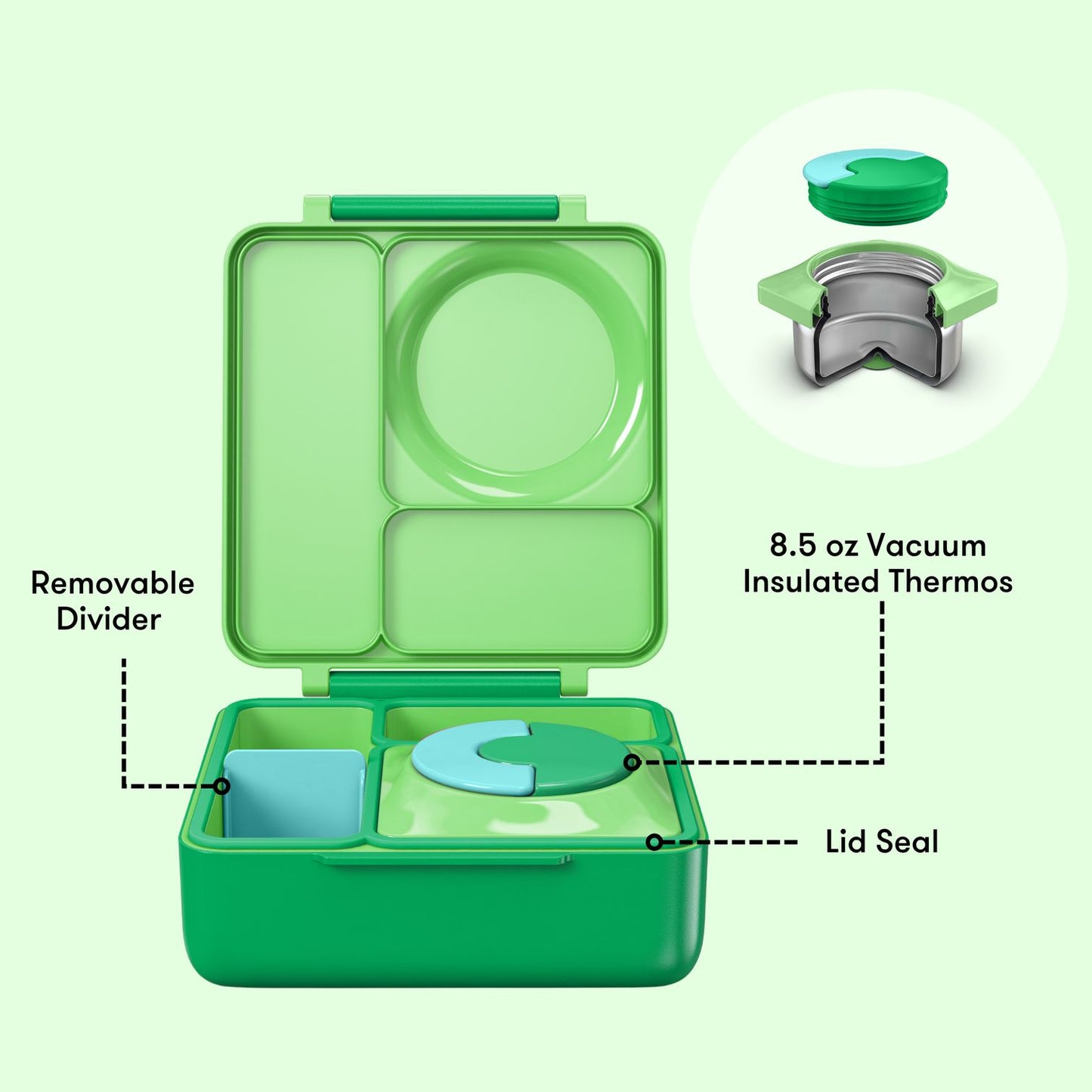 Omiebox Apple Green