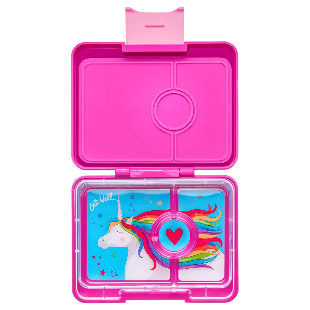 Yumbox Snack Malibú Purple (Bandeja Unicornio Mágico)