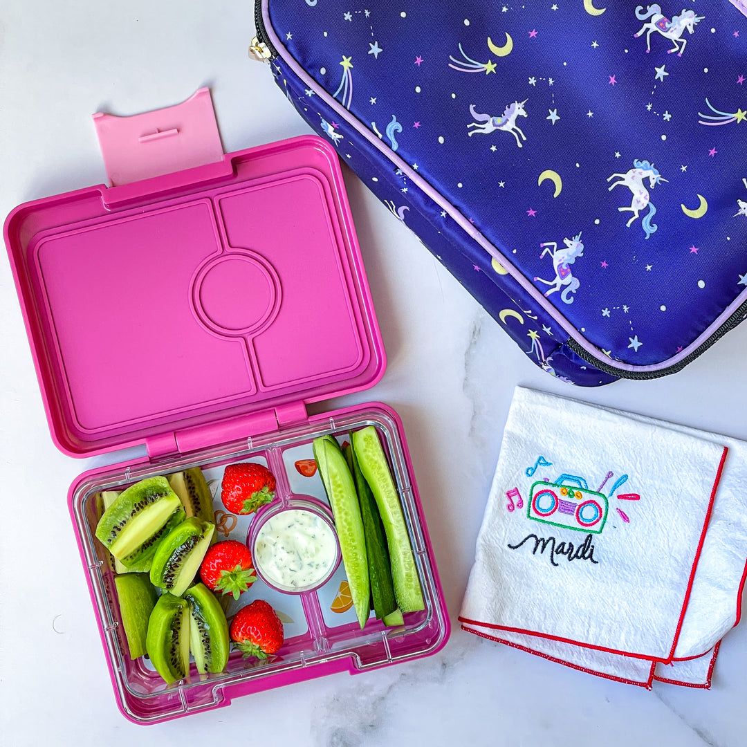 Yumbox Snack Malibú Purple (Bandeja Unicornio Mágico)