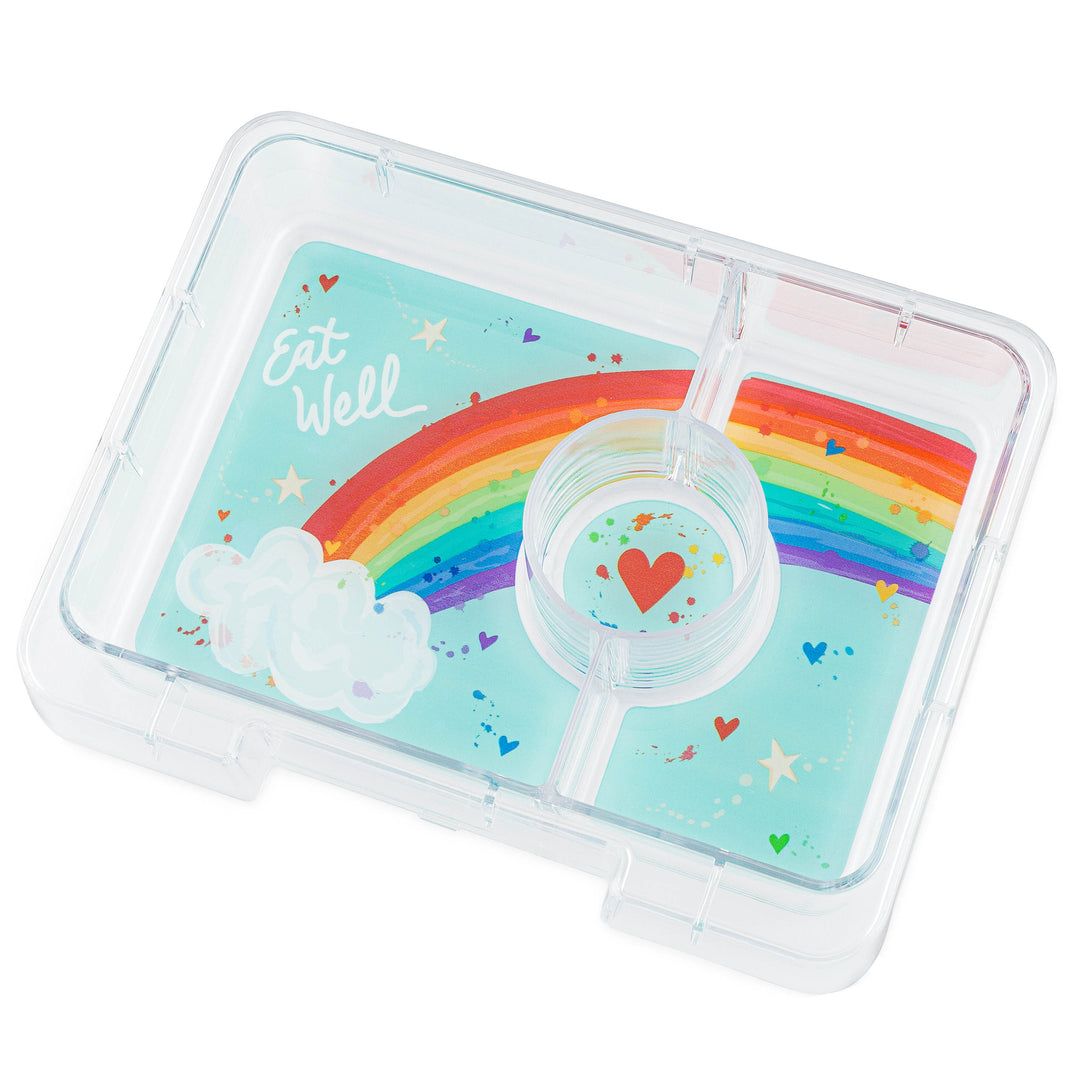 Yumbox Snack Sky Blue (Bandeja Arcoíris)
