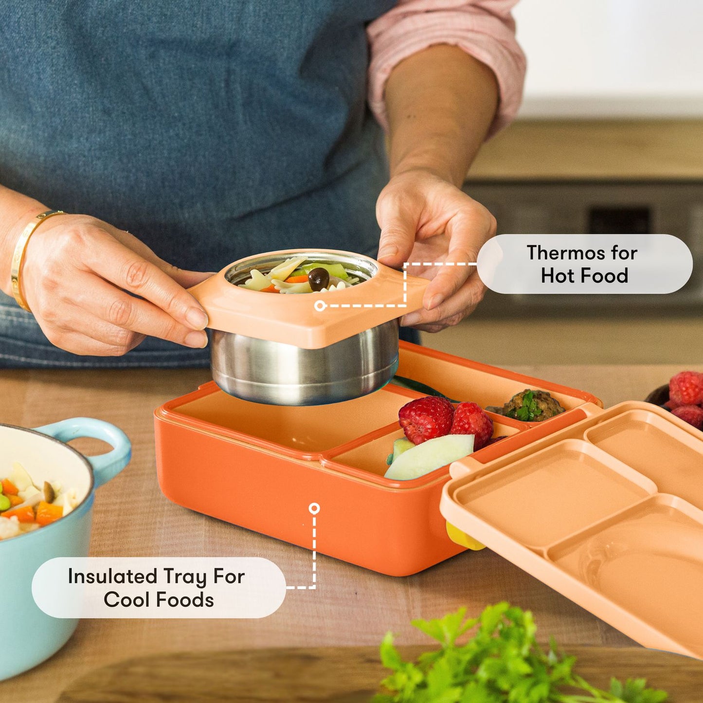 Omiebox Poppy Orange