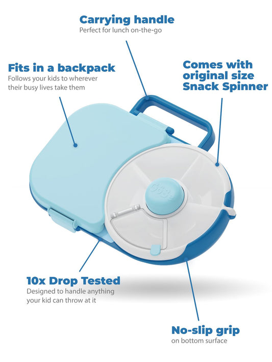 Göbe Lonchera Azul Macarrón
